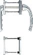 HOPPE® Fenstertürgriffgarnitur Tôkyô 099KH/66N, Aluminium Produktbild