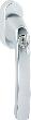 HOPPE® Fenstergriff absperrbar Luxembourg 099S/US952 100NM, mit Schrauben, Aluminium Produktbild
