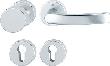 HOPPE® Wechselgarnitur mit Rosetten Luxembourg 58/42KB/42KBS/199, Aluminium Produktbild
