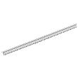 Hettich MB-Lauf- und Führungsprofil, unten, 4000mm, 30kg, SlideLine 55, 1079090, silber Produktbild