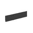 Hettich Stahlschubk.-Trennw., doppelwandig, Systema Top 2000 9334681, Kunststoff schwarz Produktbild