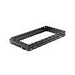 Hettich Stahlschubkasten-Hängeregistraturrahmen, Systema Top 2000 1051428, 2xA4, schwarz Produktbild