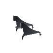 Hettich STAschubk.-Blend.stü., für Hängeregistraturrahmen, 75555, Stahl schwarz pulverb. Produktbild