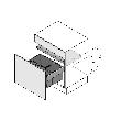 Hettich Abfallsyst.-Rahmen, ArciTech Pull 9279404, KB 600mm, St anthr. pulverbeschichtet Produktbild img4 S