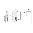 Hettich Schrank-Kleiderlift, Duo Lift 18, 9079882, 750-1150mm, 18kg, aluminiumoptik Produktbild img2 S