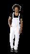 Planam Latzhose 0833 weiß, Größe 52 Produktbild img5 S