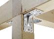 GAH ALBERTS Schwerlast-Winkelverbinder mit Sicke, sendzimirverzinkt Produktbild img3 S