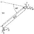 fischer Konstruktionselement - Winkelstütze, galvanisch verzinkt WS 31-45° Produktbild img4 S