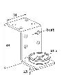 fischer Deckenabhänger ZKH Stahl,Schalldmmeinlage,für Gewinde M 8 Produktbild img4 S