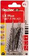 fischer Spreizdübel SX Plus S A2 Kunststoff,8x65,VE 4 Produktbild