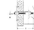 fischer Sanitärbefestigung WDP 10 x 170 mit Gewindsestange,Stahl,zn,Bohr-Ø:10 Produktbild img3 S