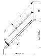 GÜNZBURGER STEIGTECHNIK Treppe 45° Stufenbreite Aluminium geriffelt Produktbild img2 S