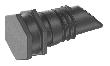 Gardena Micro-Drip-System Verschlussstopfen 4,6 mm (3/16") - Inhalt: 10 Stück Produktbild