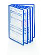 Durable Sichttafeln dunkelblau Pckg. a 5 Stück VARIO Produktbild img3 S
