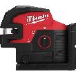 Milwaukee Kreuzlinienlaser M12 CLL4P-0C ohne Akku ohne Ladegerät Koffer Produktbild img2 S