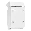 BURG WÄCHTER GA-Briefkasten, Swing 4905 W, Kunststoff, weiß matt Produktbild img4 S