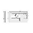 Hettich MB-Einschwenkbeschlag, Klappenst. 18-19mm, Lift Up 45026, Kunststoff grau Produktbild img5 S