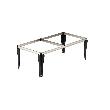 Hettich STAschubk.-Hängerahmen, steckbar, Systema Top 2000 9039924, Stahl, sw vernickelt Produktbild