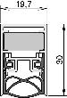 ATHMER Türdichtung Schall-Ex Ultra WS,958mm,F1 Produktbild img4 S