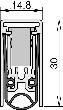 ATHMER Türdichtung Schall-Ex L-15/30 WS,958mm Produktbild img4 S
