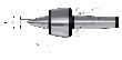 RÖHM Mitlaufende Zentrierspitze Pro, verlängerte Laufspitze Produktbild img2 S