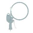 RIEGLER Hand-Reifenfüllmesser mit Quickstecker, drehbar, geeicht, Manom. Ø80mm Produktbild img3 S