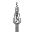 RUKO Stufenbohrer HSS, spiralgenutet mit Kreuzanschliff Produktbild img2 S