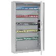 ROTTNER Schlüsselschrank, S 50, batteriebetriebenes Elektronikschloss, DR lichtgrau Produktbild img2 S