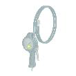 RIEGLER Hand-Reifenfüllmesser mit Momentstecker, drehbar, geeicht, Manom. Ø80mm Produktbild img1 S