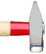 GEDORE Schlosserhammer ROTBAND-PLUS mit Hickorystiel Produktbild img4 S