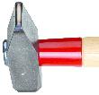 GEDORE Schlosserhammer ROTBAND-PLUS mit Hickorystiel Produktbild img5 S