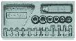 GEDORE 1500 ES-K 1900 Schraubenlöser-Sortiment 1/2" in 1/3 ES-Modul Produktbild