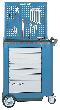 GEDORE R 2004 L Lochblechrückwand 768x770x116mm absenkbar Produktbild img2 S