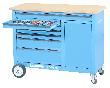 GEDORE 1504 XL Rollwerkbank 1,25 m breit mit 7 Schubladen Produktbild img6 S