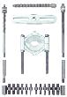 GEDORE 1100 CT2-1.41/2A Trenn- und Abziehvorrichtungsgarnitur, 2/2 L-BOXX Produktbild img2 S