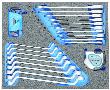 GEDORE TS CT2-7R-2 Schraubenschlüssel-Satz in 2/4 Check-Tool-Modul Produktbild img1 S