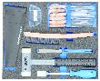 GEDORE TS CT2-710 Werkzeugsortiment in 2/4 Check-Tool-Modul Produktbild img1 S