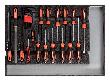 GEDORE R22350002 Werkzeugsatz Schraubendreher + Feilen CT-Modul 26-teilig Produktbild