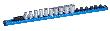GEDORE Steckschlüsseleinsätze 1/ 2" C-Profil + Steckleiste Produktbild img2 S