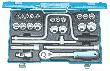 GEDORE 19 TMU-10 Steckschlüssel-Satz 1/2" 25-teilig 10-32 mm Produktbild img1 S