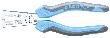 GEDORE 8099-160 JC Abisolierzange STRIP-FIX Produktbild