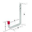 VORMANN Wandhaken 001450, verzinkt Produktbild img2 S