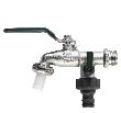 floraworld Dpl.-Kugel-Auslaufhahn1/2" m.Stecksystem Produktbild img2 S