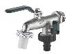 floraworld Dpl.-Kugel-Auslaufhahn3/4" m.Stecksystem Produktbild