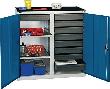 stumpf Werkzeugschrank 9 SL 2FB 1000x1000x500 mm grau Produktbild img1 S
