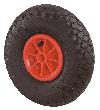 BS ROLLEN Luftrad,Rad Ø 260mm, D10, Gummi schwarz Produktbild