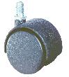 BS ROLLEN Doppelrolle F75, mit Gewindestift, schwarz Produktbild