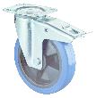 BS ROLLEN Transp.geräte-Lenkrolle, m.Totalfest.,Rad Ø 125mm, LSS420, 300kg, stahl verzinkt Produktbild