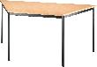 Neutral Trapeztisch Buche Produktbild