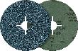 fortis Fiberschleifscheibe, Zirkonkorund Produktbild
